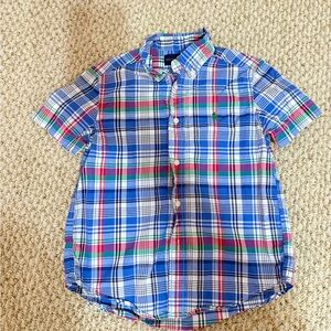Ralph Lauren Boys Plaid Shirt